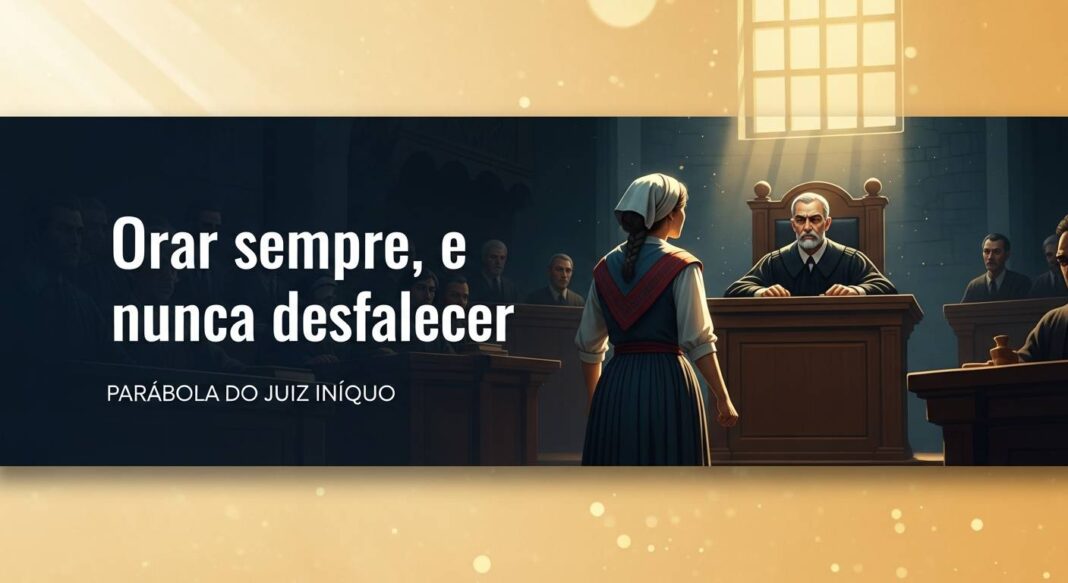 Orar Sempre e Nunca Desfalecer